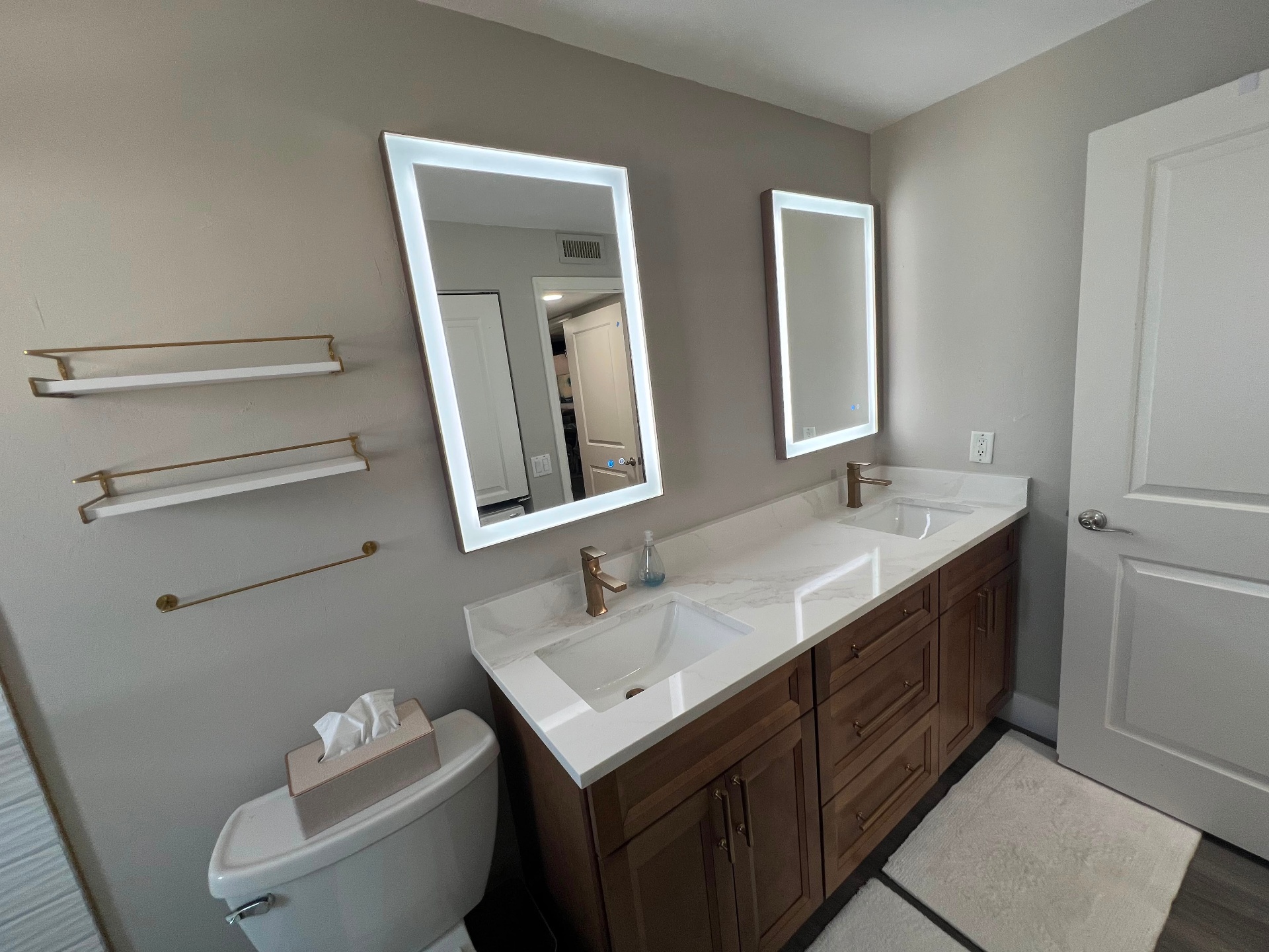 Dual Vanity Bathroom