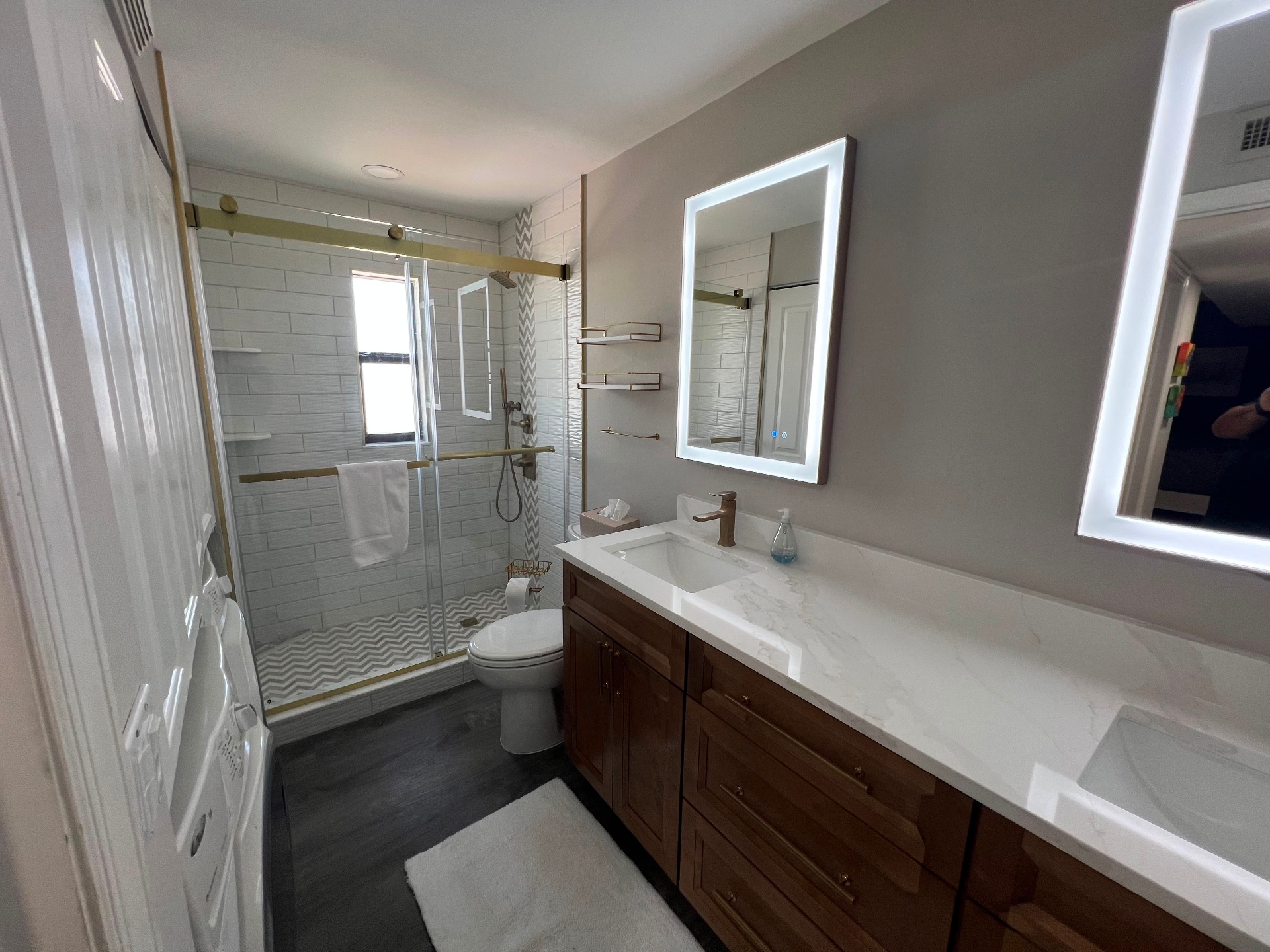 Master Bath · LED Mirrors
